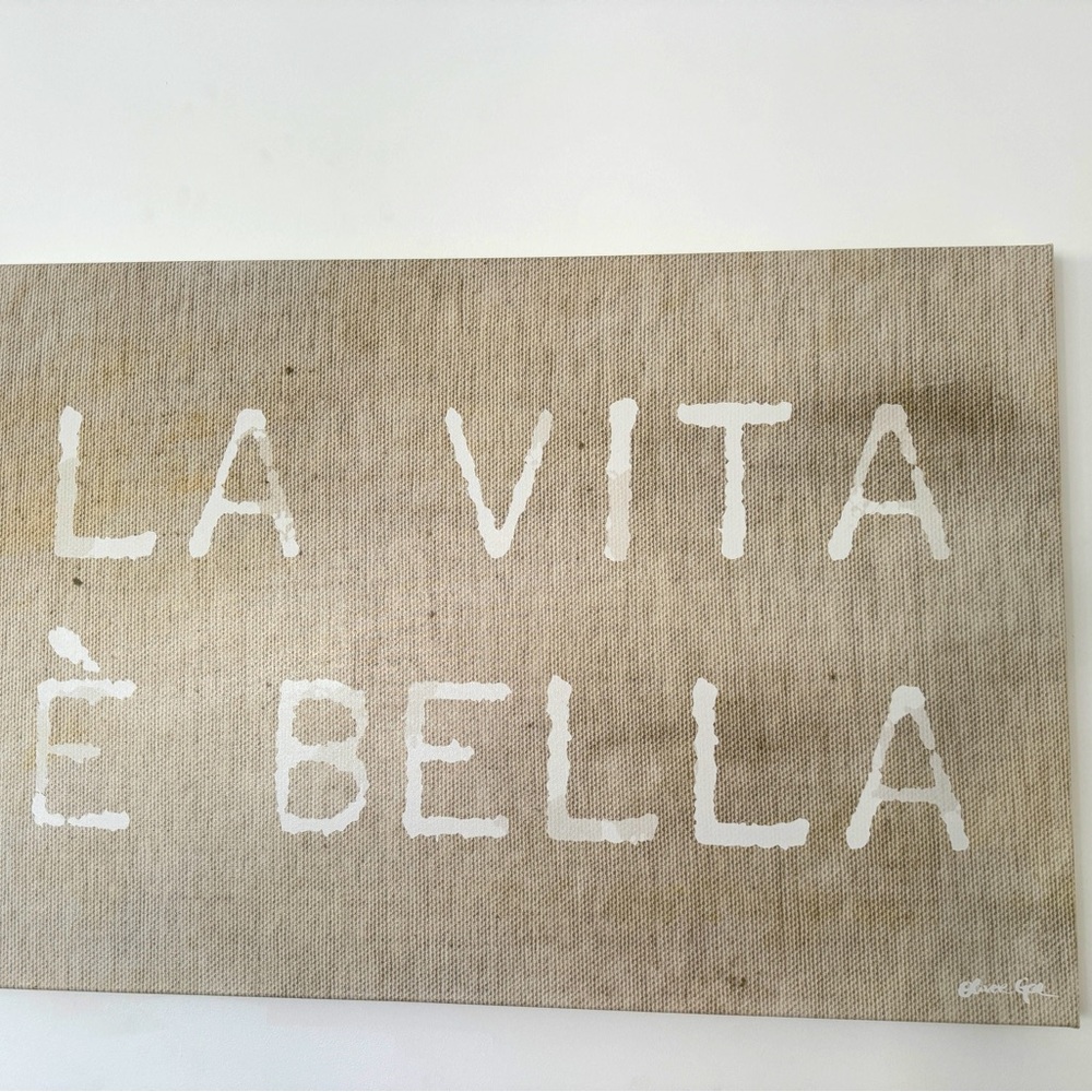 Oliver Gal Canva La Vita è Bella